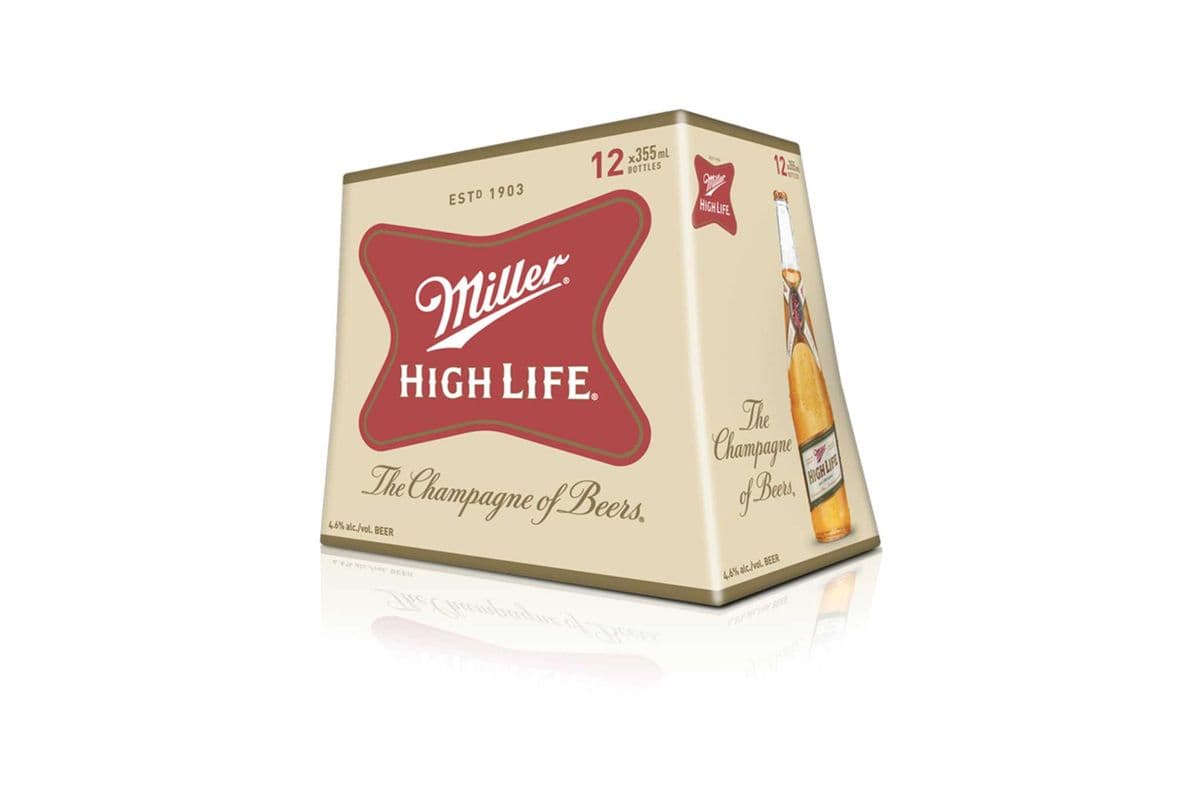 Miller High Life (12 x 355ML Bottle)