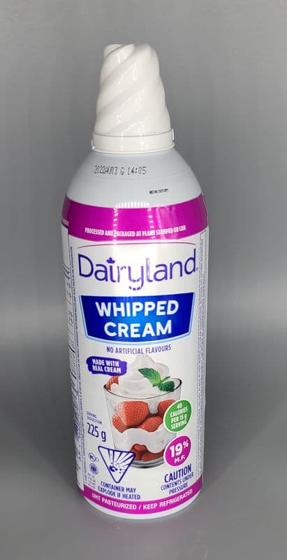 Dairyland whipped Cream 225g
