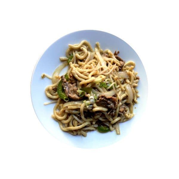 Nouilles udon sautées / Stir-Fried Udon Noodles