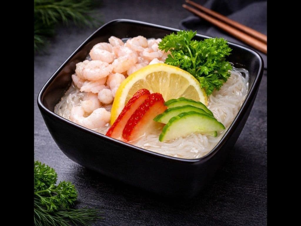Baby Shrimp Sunomono