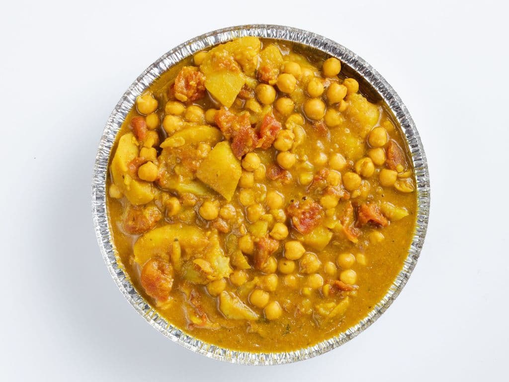 Veggie Chana  (Round Bowl)