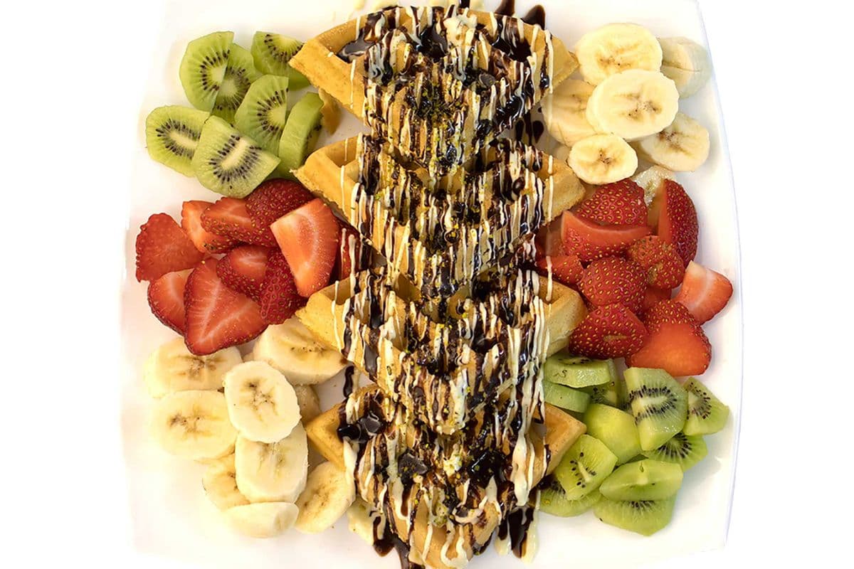 Tutti Frutti Waffle