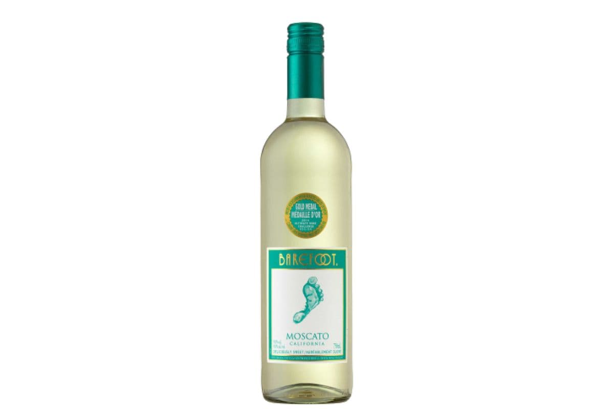 Barefoot Moscato (1 x 750ml bottle)