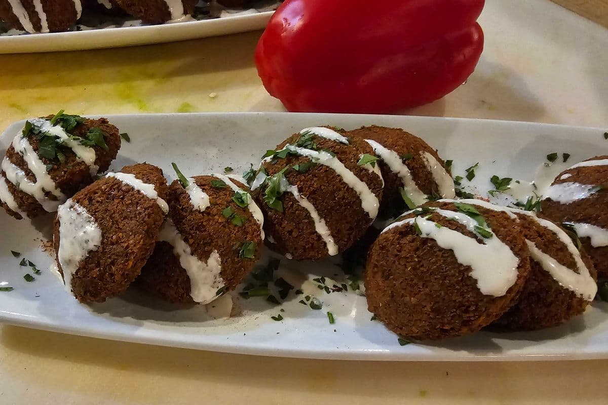 Falafel order (Vegan)