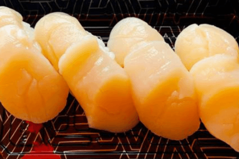 103. Scallop Sushi (Hotategai) (2 pcs)