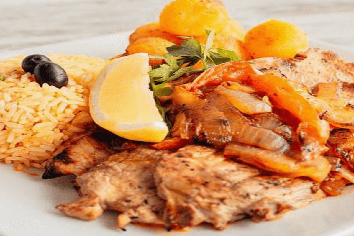 Grilled Pork Cutlet Meal