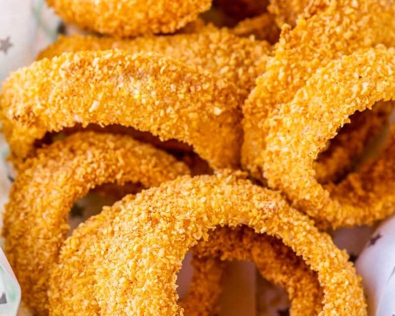 Panko Crusted Onion Rings