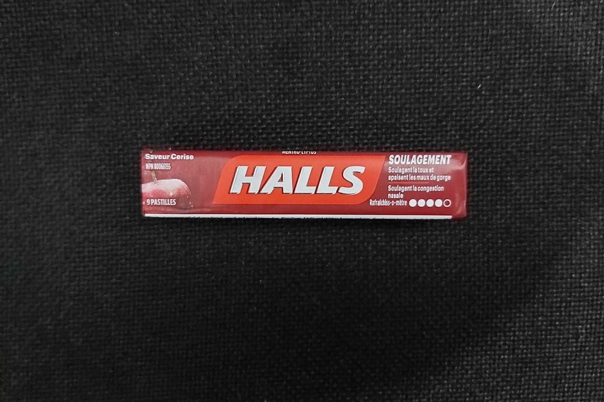 HALLS soulagement savur ceris / relief cherry flavour