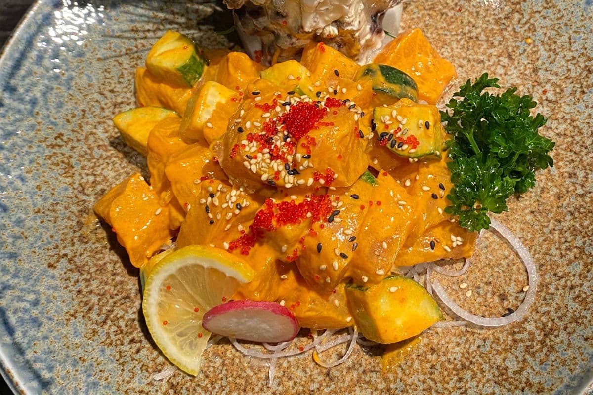 Spicy Salmon Sashimi (FULL)