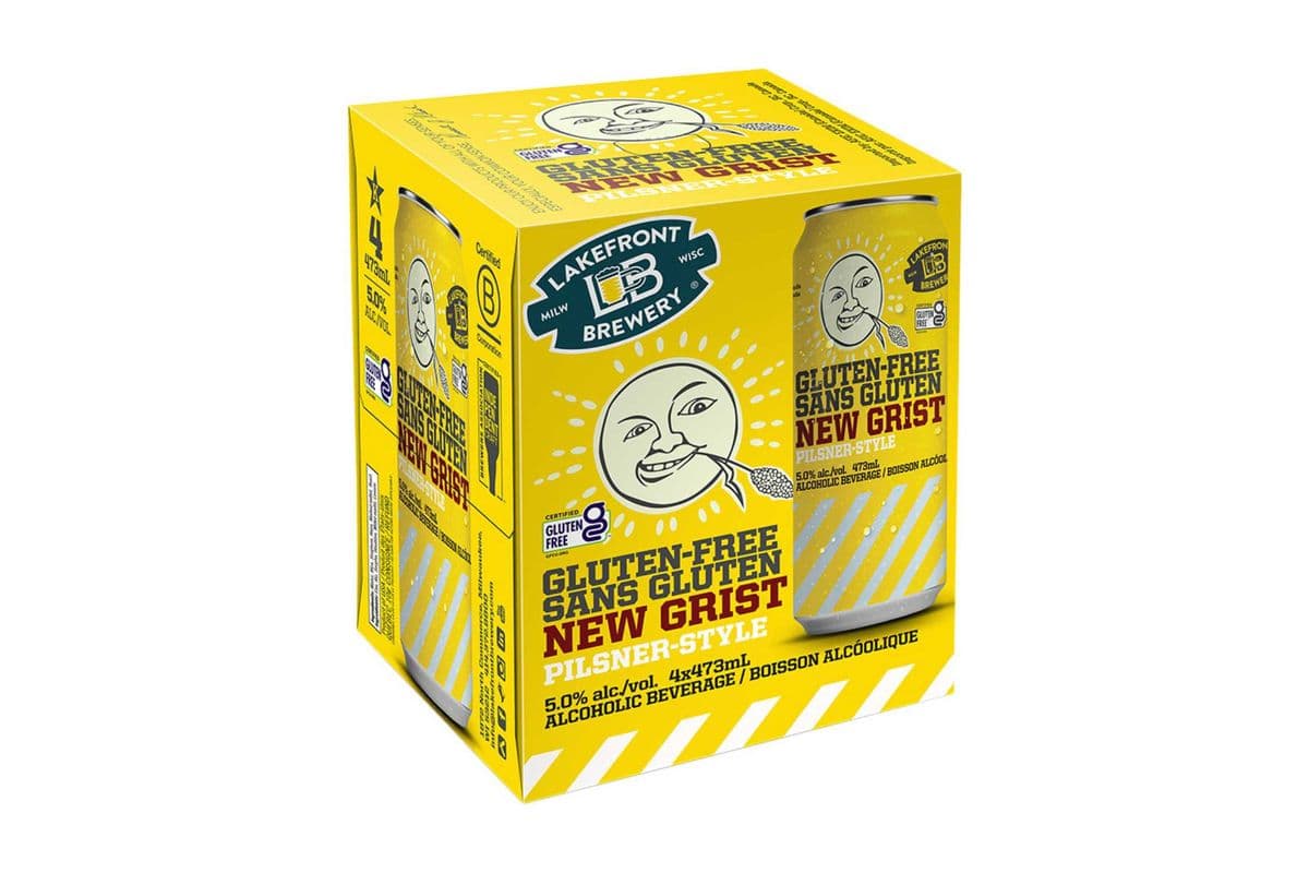 Lakefront New Grist - Pilsner Style (GLUTEN FREE) (1 x 4X473ML)