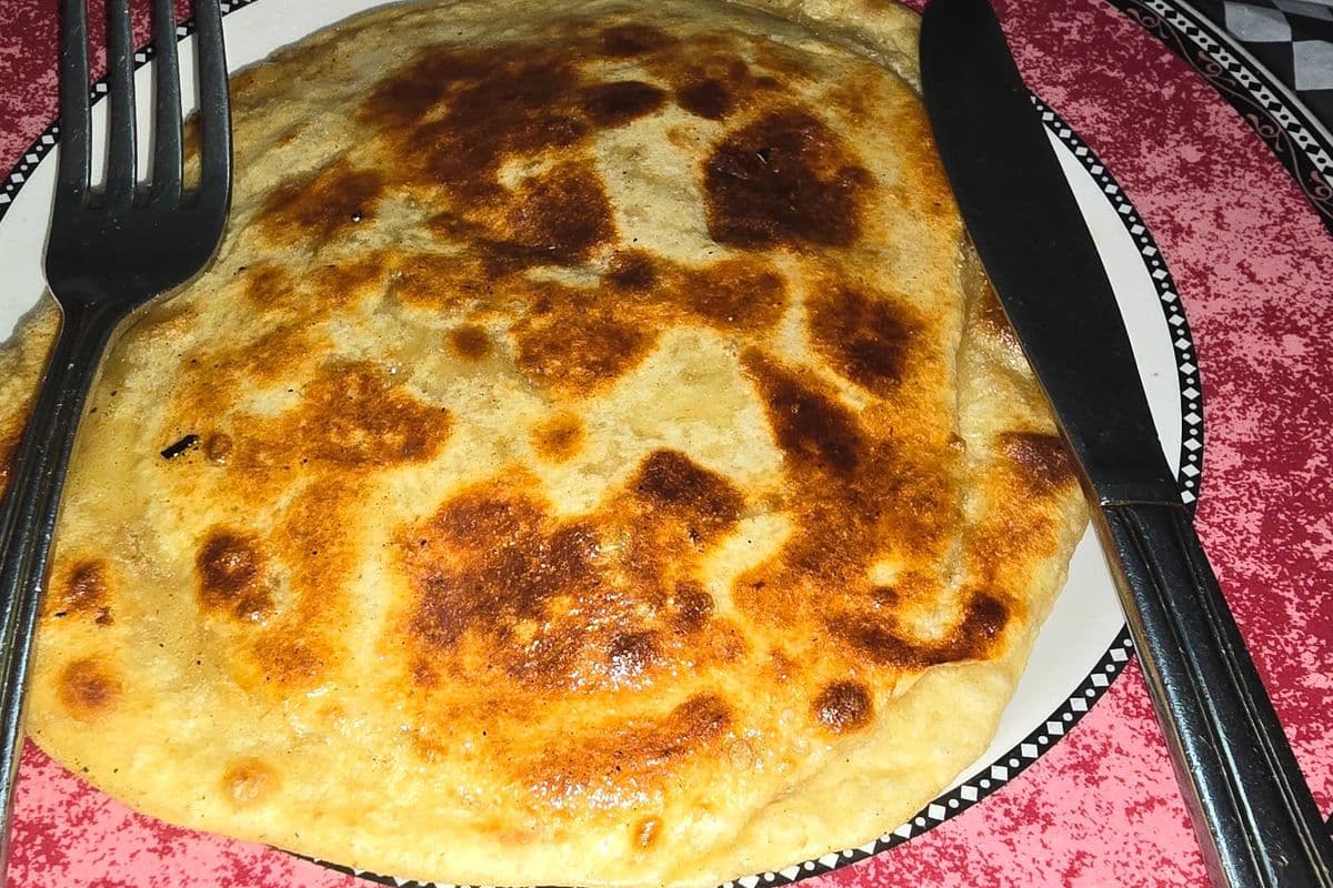 Paratha farci / Stuffed Paratha
