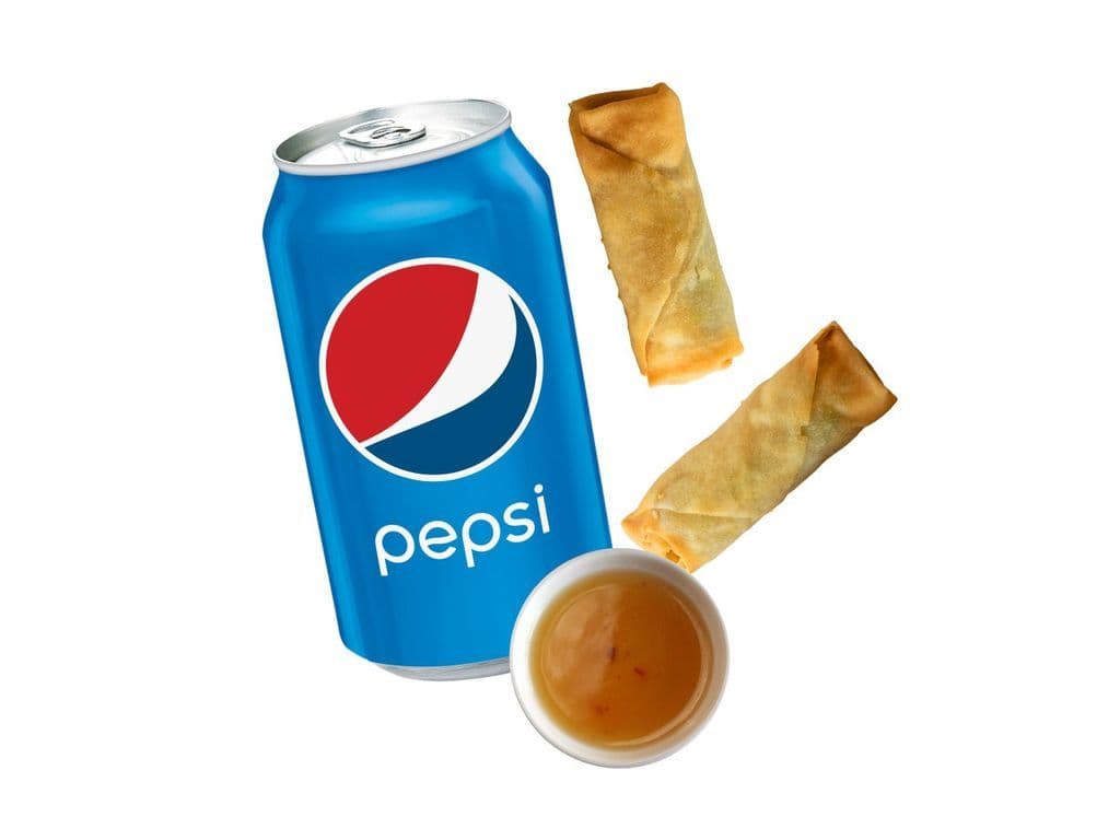 Enhance your meal with Combo - 1 Can Drink & 2 Spring Rolls 