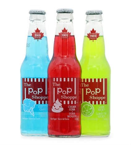Le Pop Shoppe Soda Sucre de Canne 355ml/ The Pop Shoppe Soda with Cane Sugar 355ml