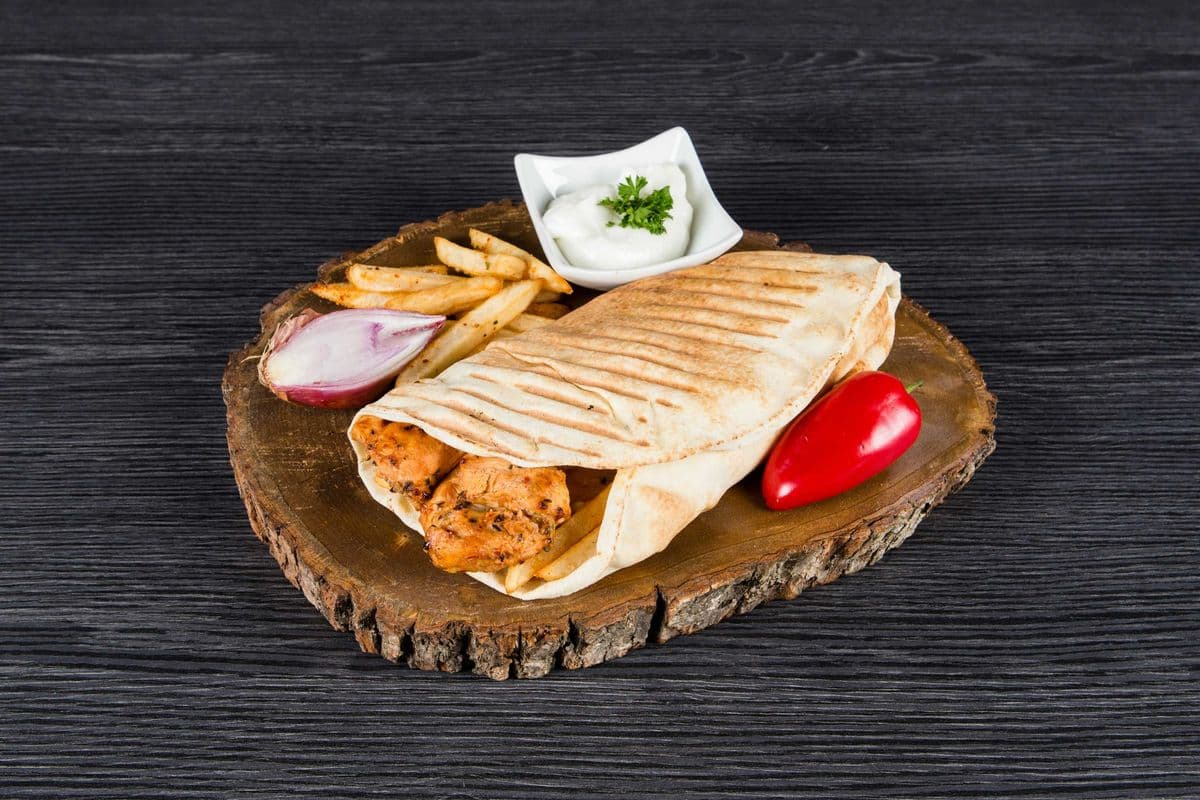 Shish Tawook Wrap
