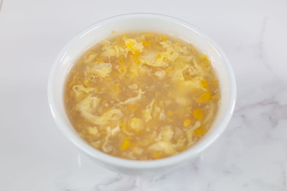 11. Sweet Corn Cream Soup