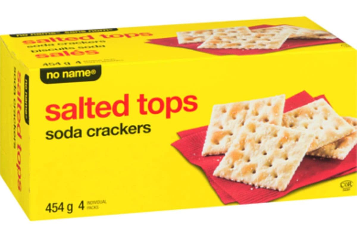 No Name - Salted Tops Soda Crackers 454g