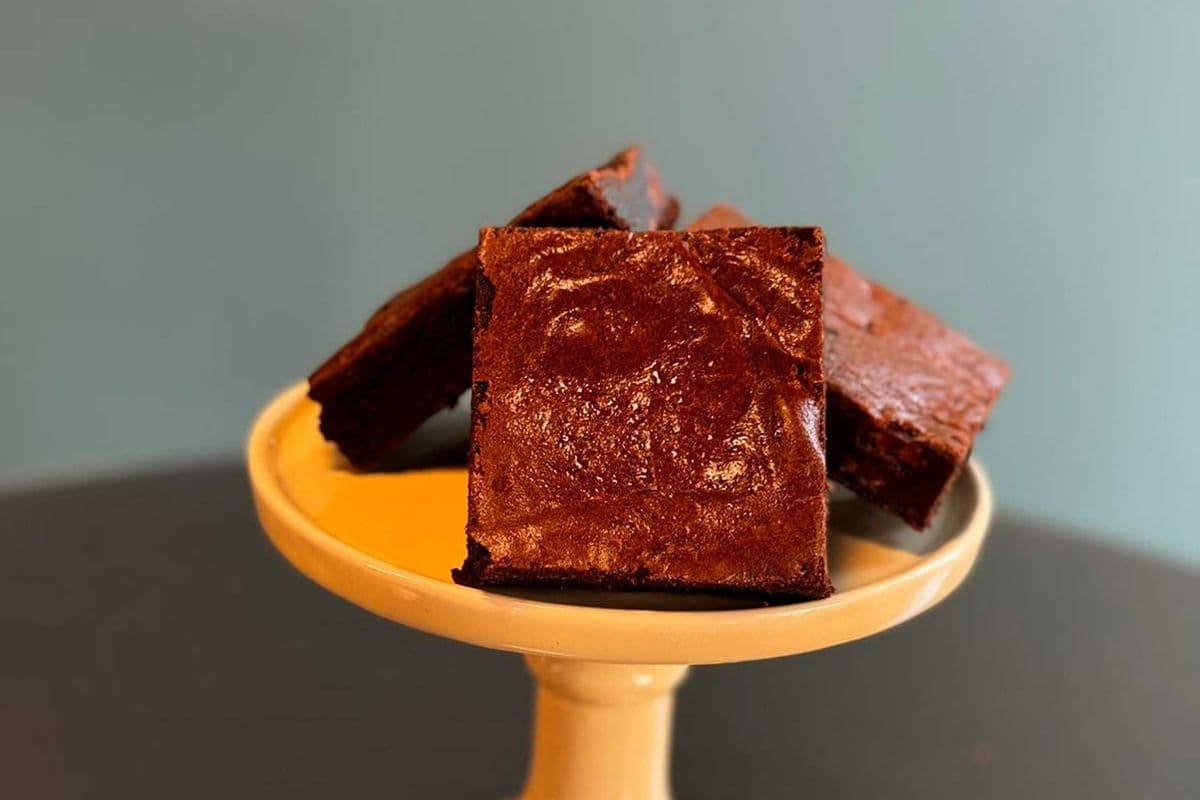 Brownie Cake Slice