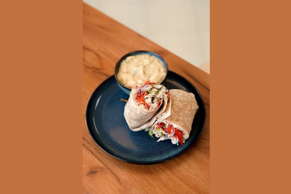 Mediterranean Chicken Wrap