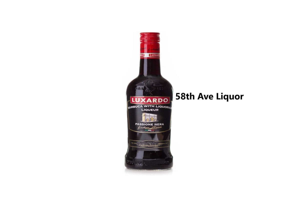 PASSIONE NERA (LUXARDO) BLACK SAMBUCA LIQUEUR (1 x 750 ML )