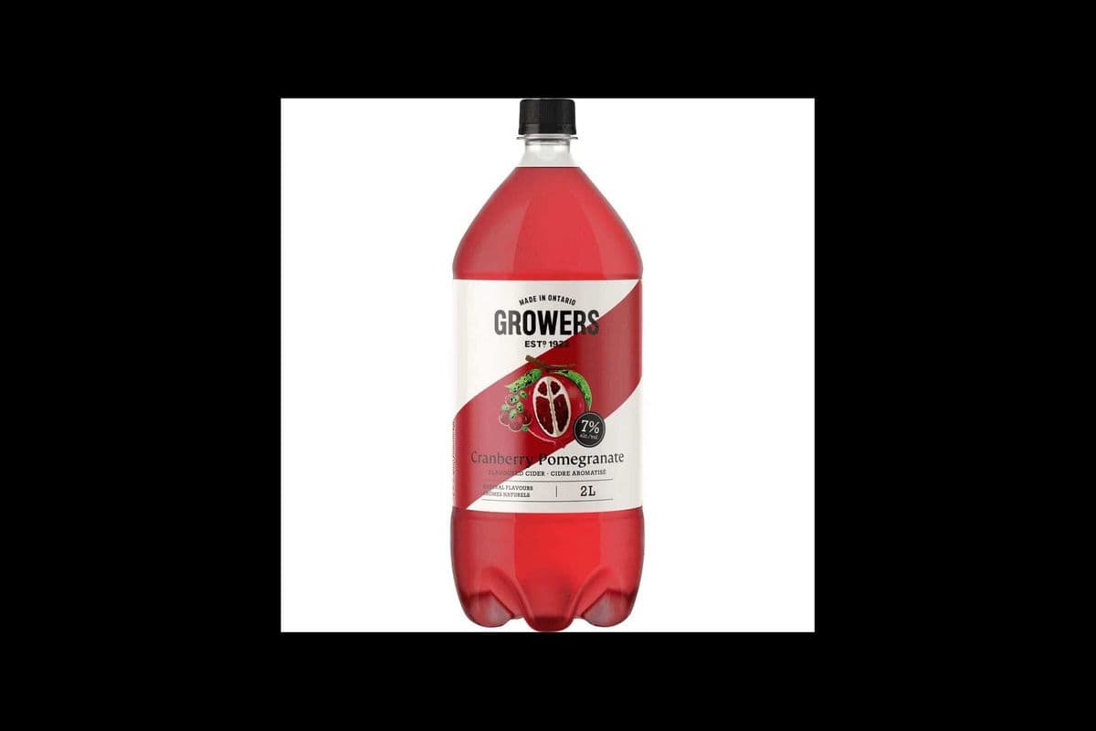 GROWERS CRANBERRY POMEGRANATE CIDER (1 x 2000ML)
