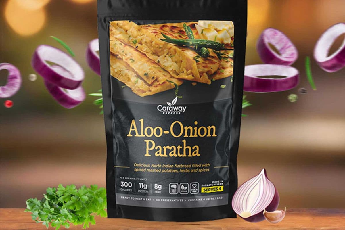 Aloo-Onion Paratha 4 Pc (Frozen)