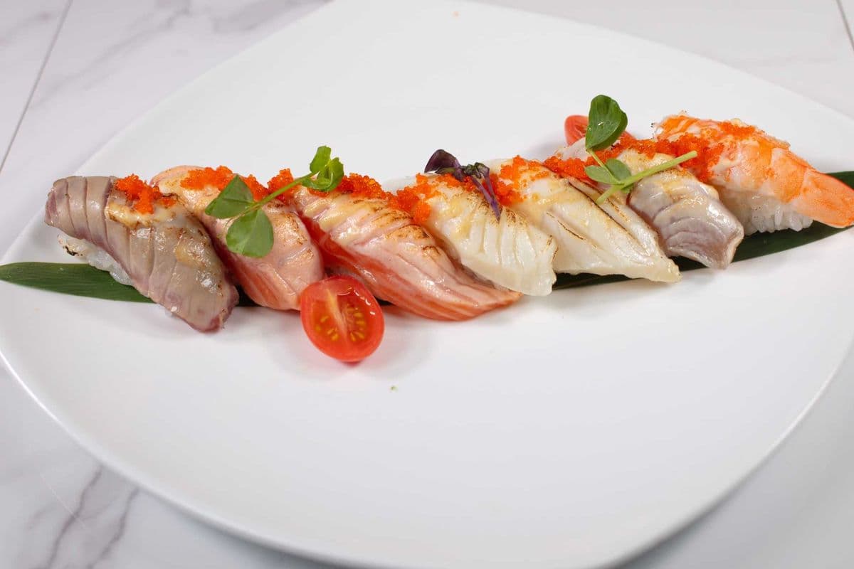 Aburi Sushi Appetizer (7 pcs)