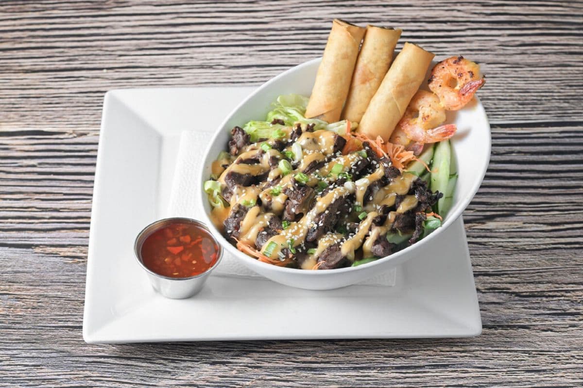 Tri-Color Vermicelli Bowl