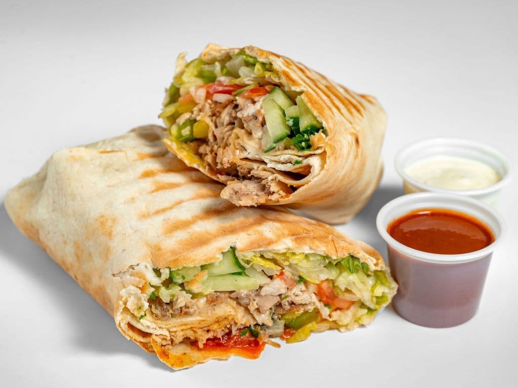 Chicken Shawarma Wrap (8") (Regular)
