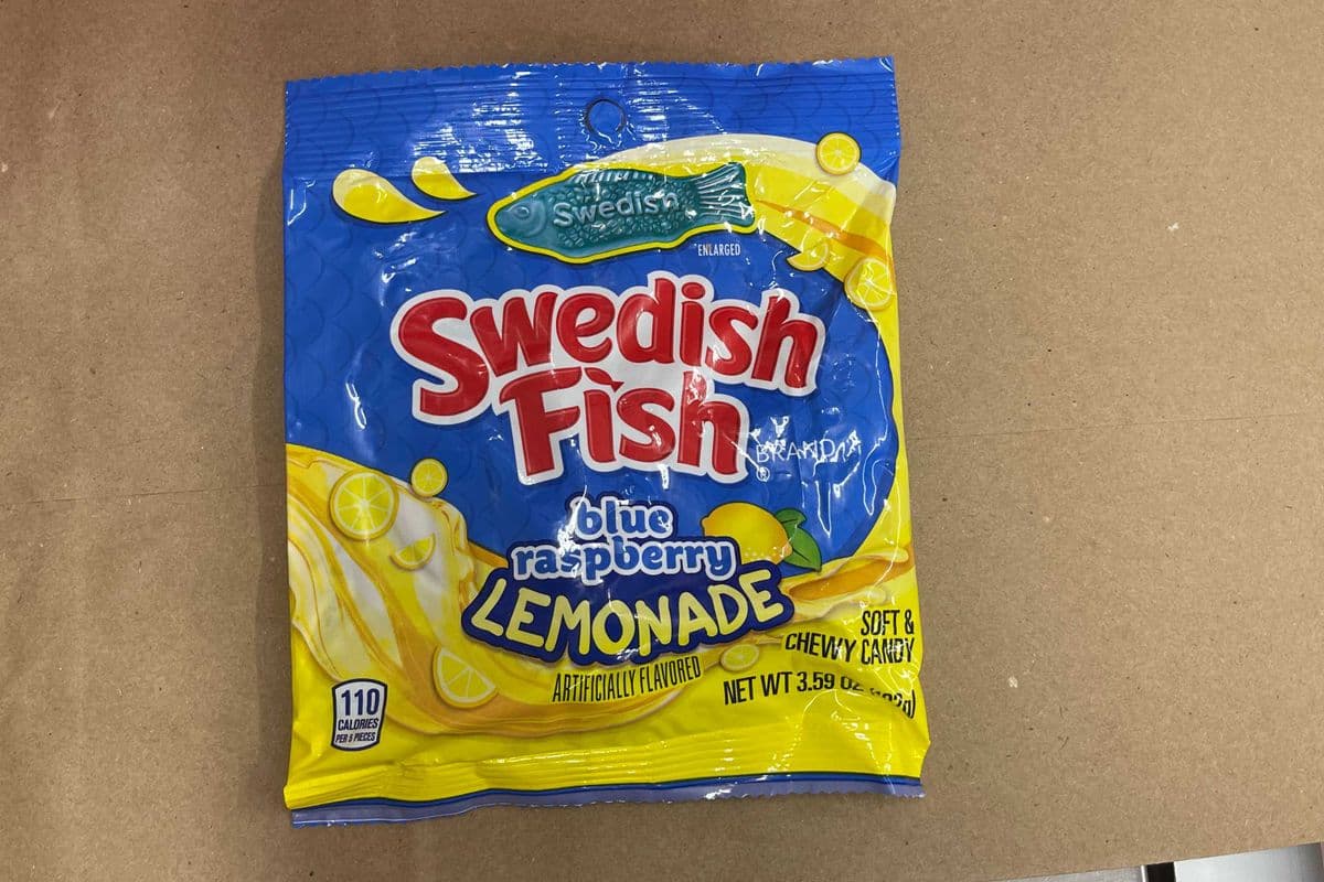 Swedish Fish- Blue Raspberry Lemonade (102g)