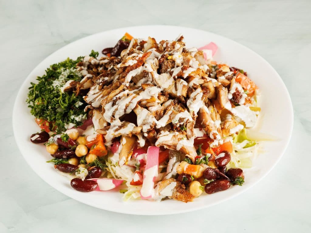 Chicken Shawarma Salad
