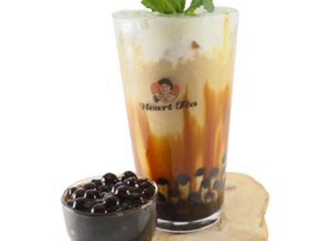 M04. Brown Sugar Pearl Milk Tea Macchiato 黑糖珍珠奶盖