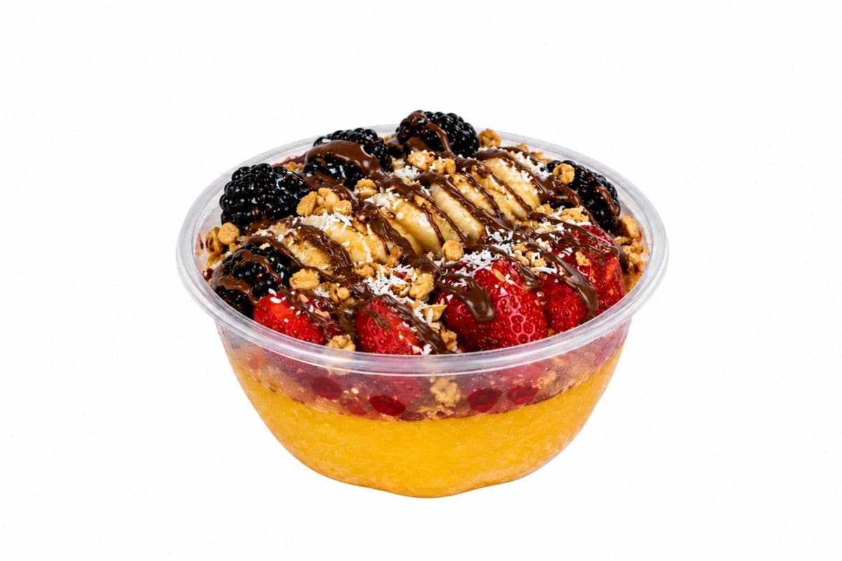Mango Sorbet Bowl - Large 16 oz
