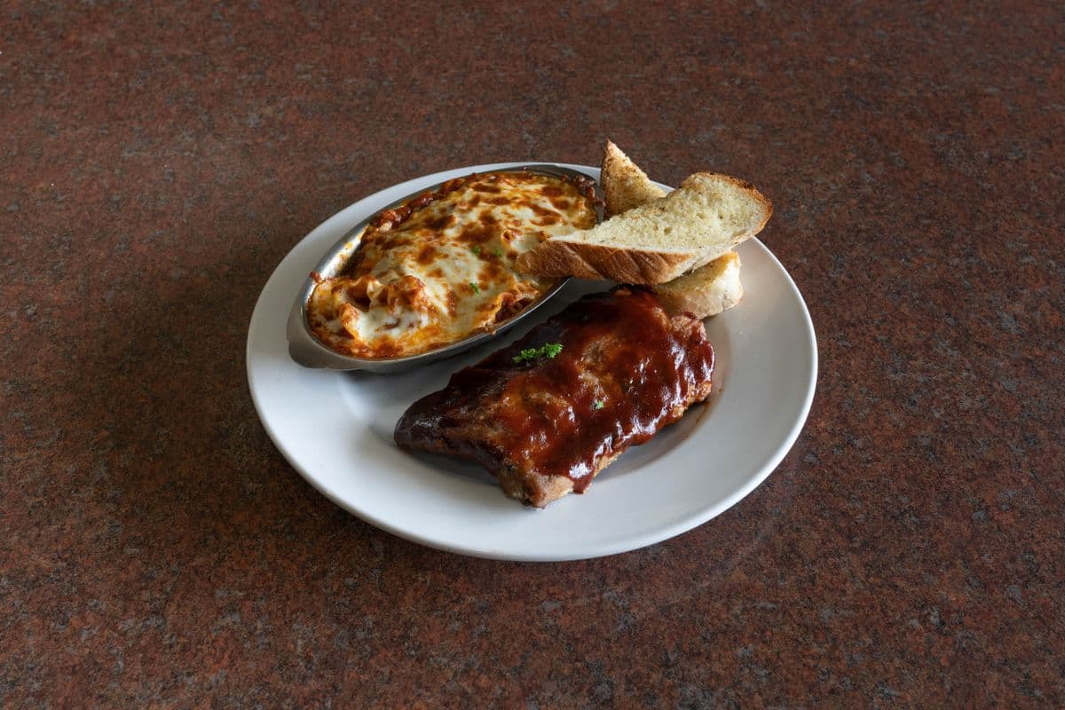 BBQ Ribs and Pasta
