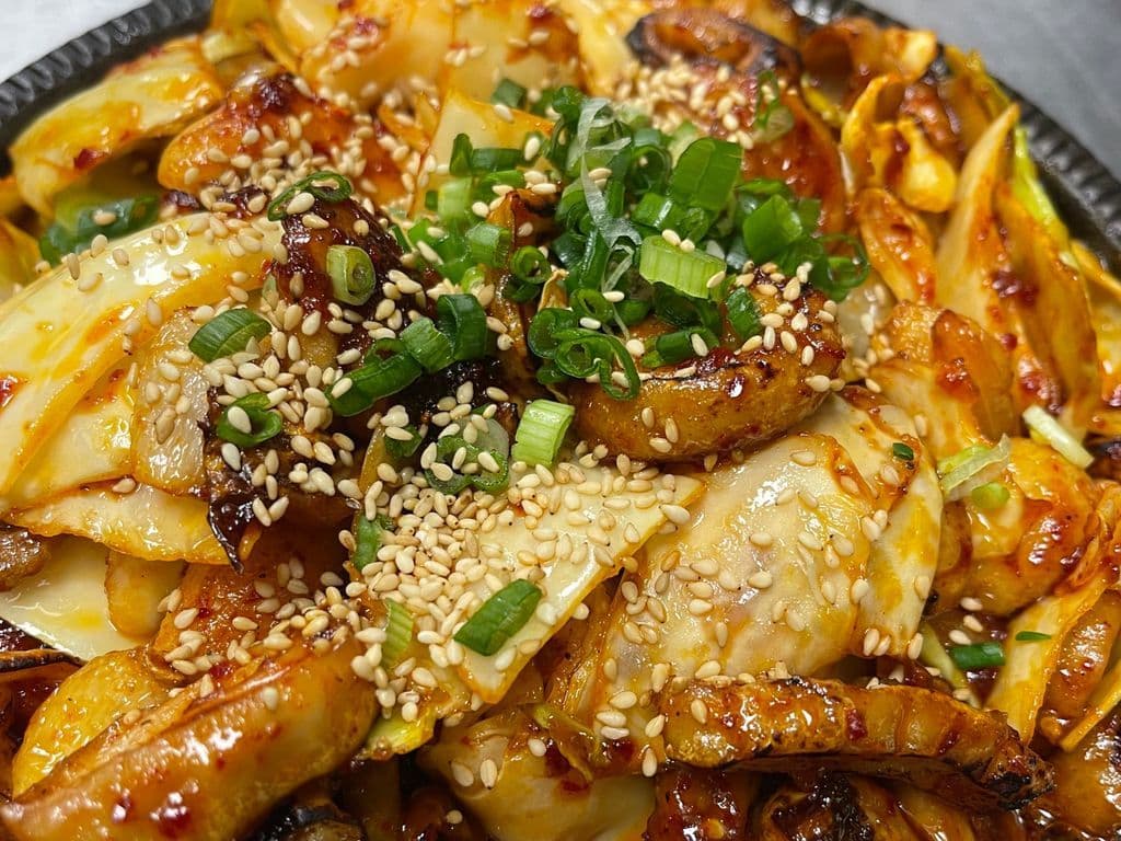 Garlic Pork Intestines 막창