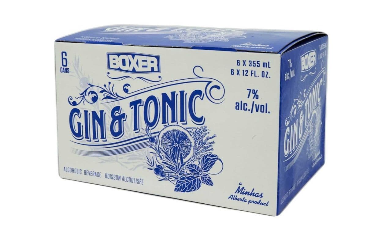 Boxer Gin & Tonic (1 x 8 pack)