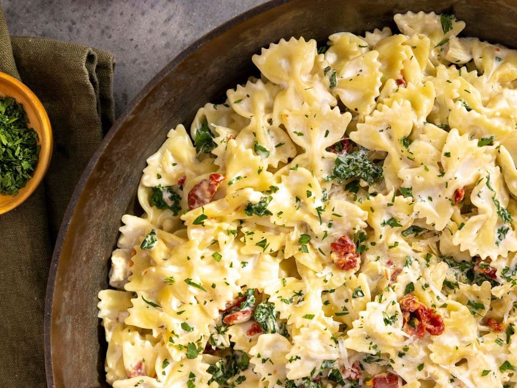 Chicken Farfalle.