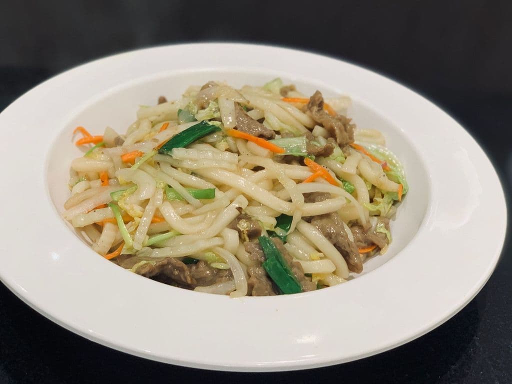 Pan Fried Udon