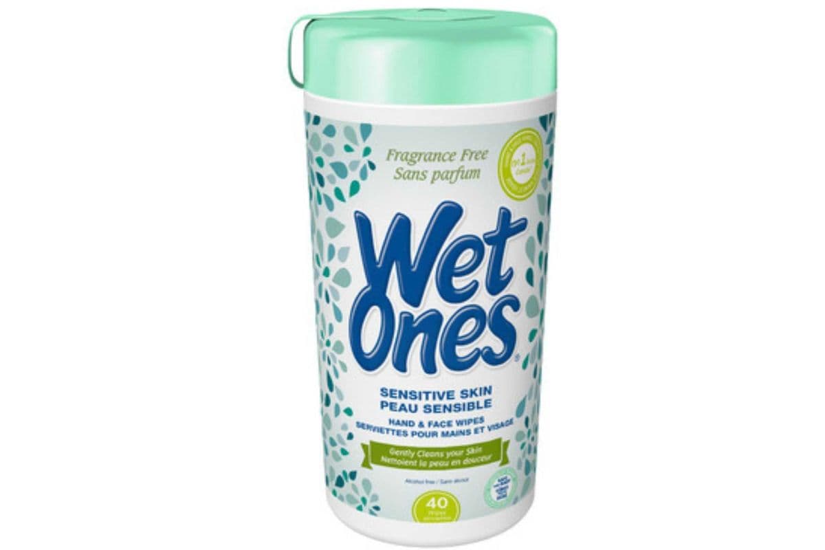 Wet Ones (40 wipes)