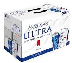 MICHELOB ULTRA 30 CANS (30 x 355 ml cans)