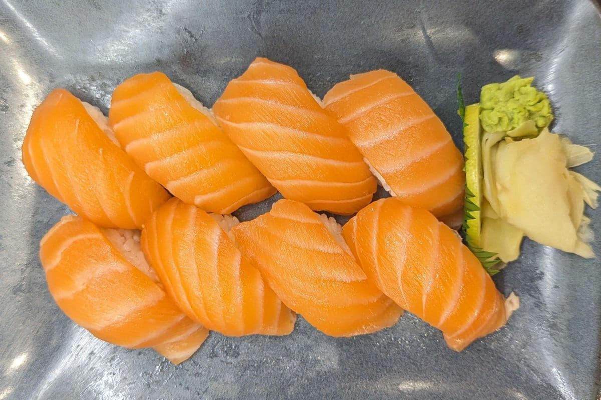 Salmon Nigiri Sushi