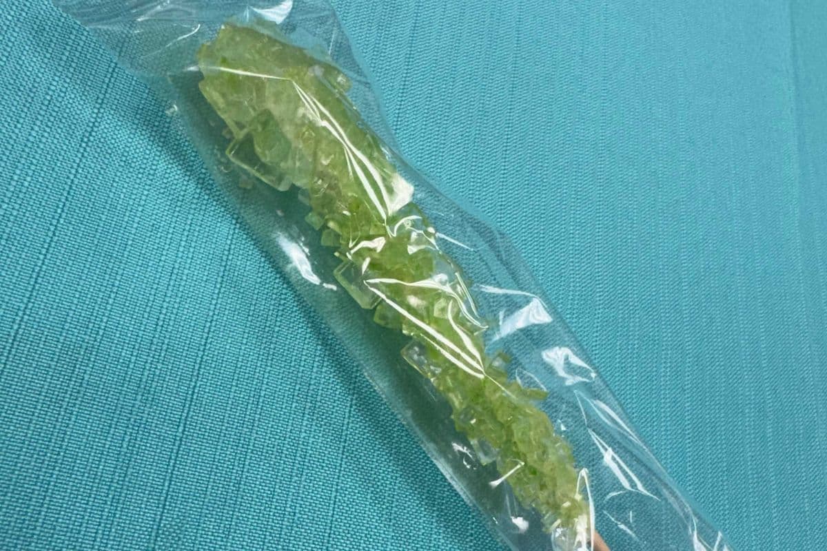 Light Green Crystal Candy Stick (Watermelon)