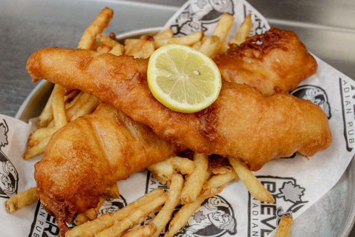Bucktooth Blonde Fish N' Chips