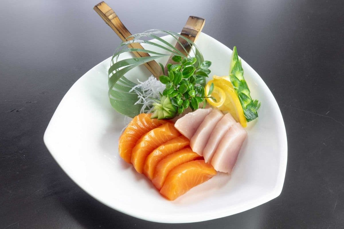 Tuna and Salmon Sashimi