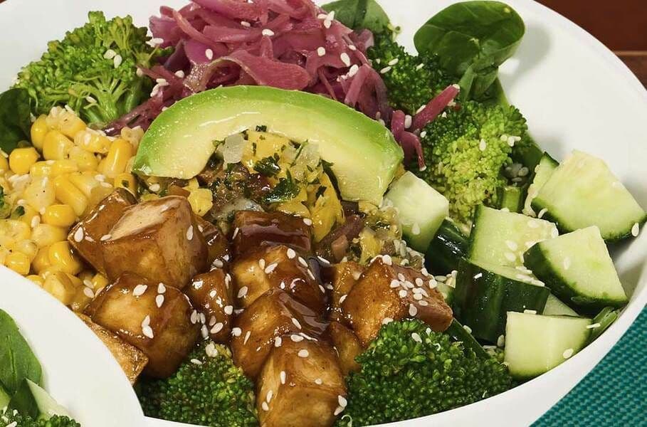 TROPICAL TOFU BOWL
