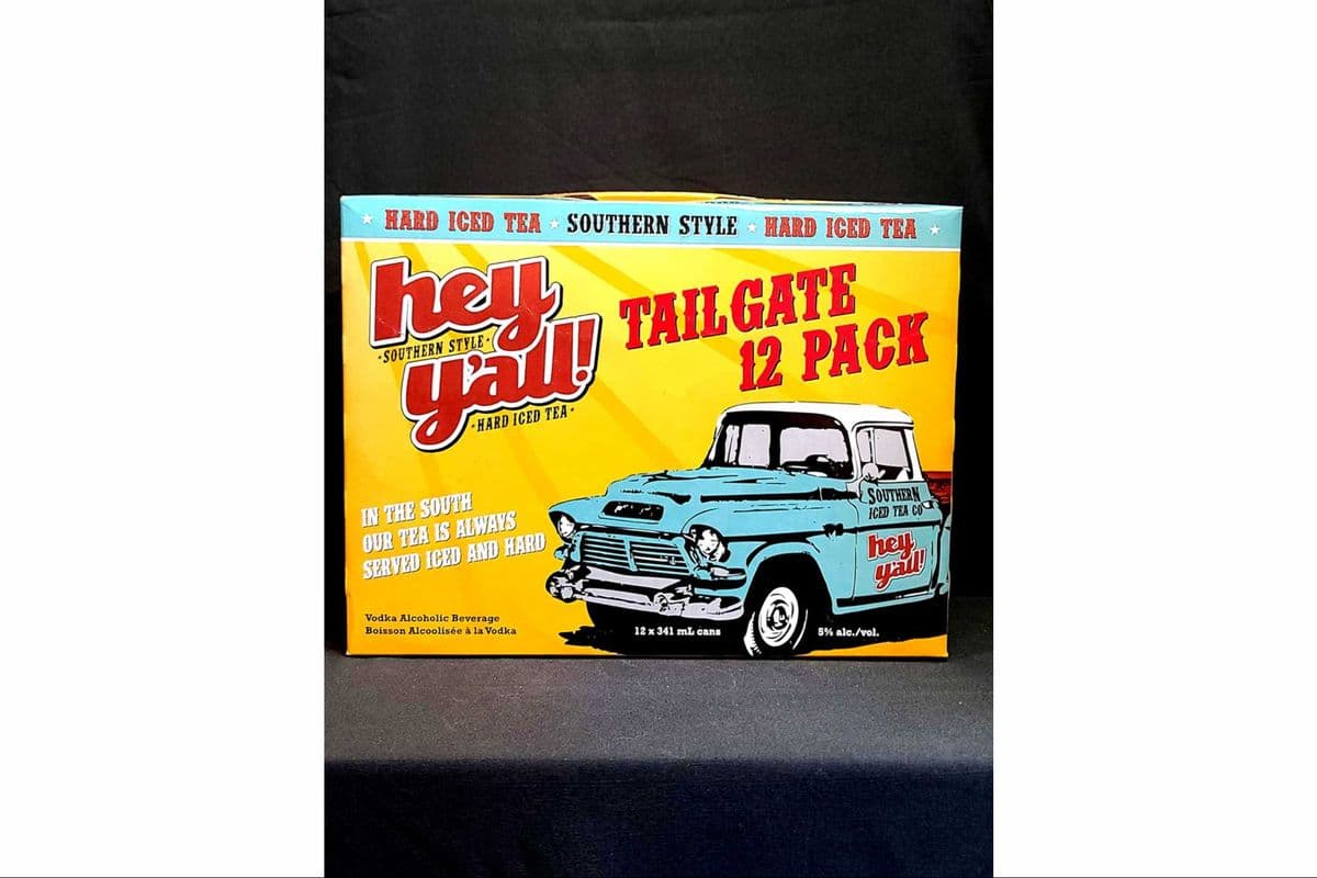 Hey Y'all Original Iced Tea (12-Cans) (12 x 355 ml cans)