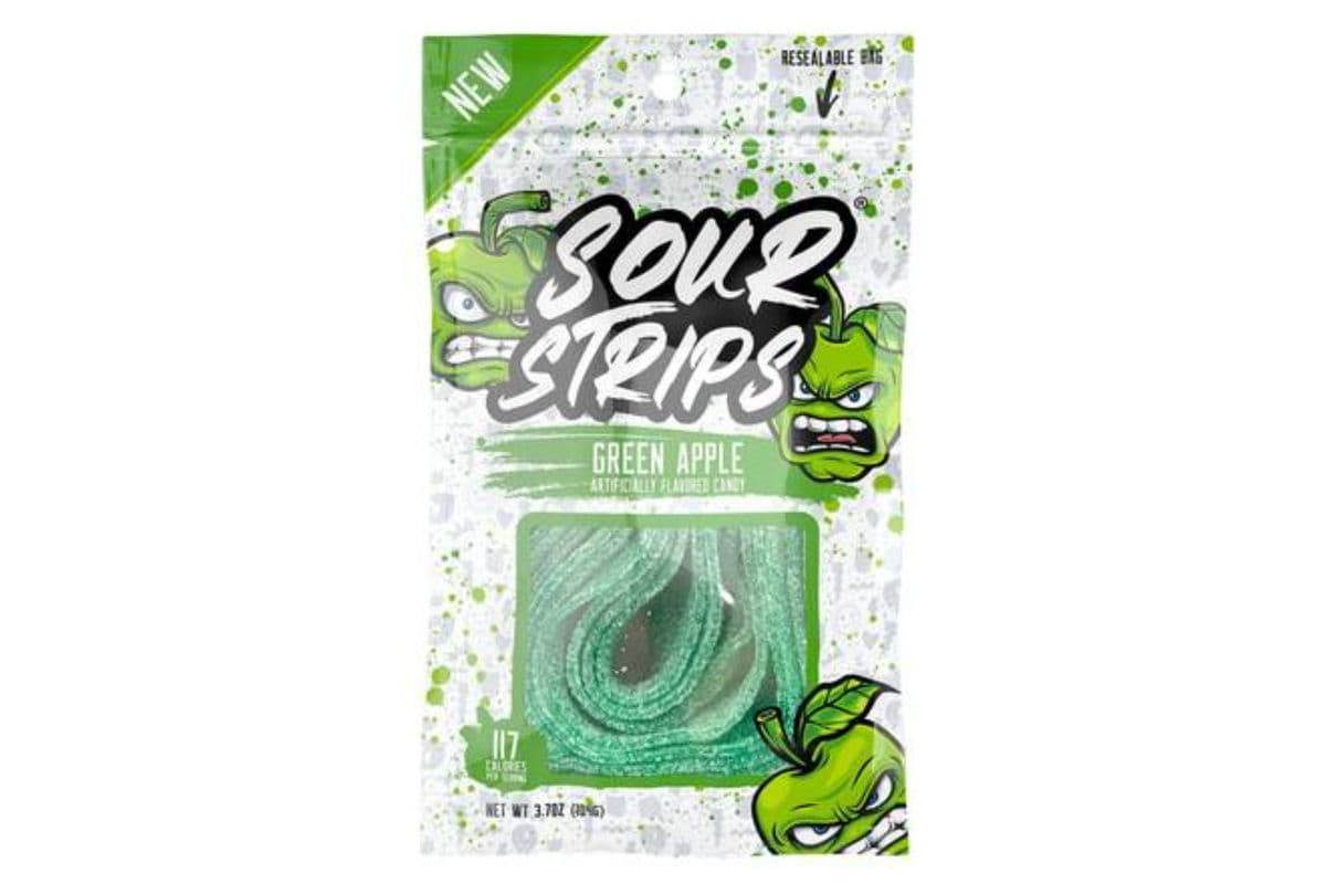 Sour Strips Green Apple (96 g)