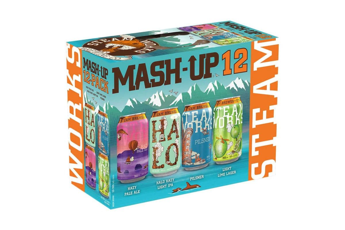 Steamworks Mash-Up Mixed (12 x 355ml)