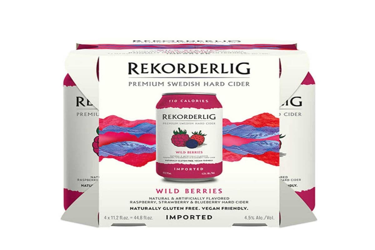 REKORDERLIG WILD BERRIES CIDER 4*330ML (4 x 4*330ML )