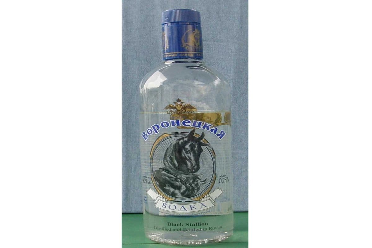 Black Stallion Vodka 750 ML (1 x 750ML)