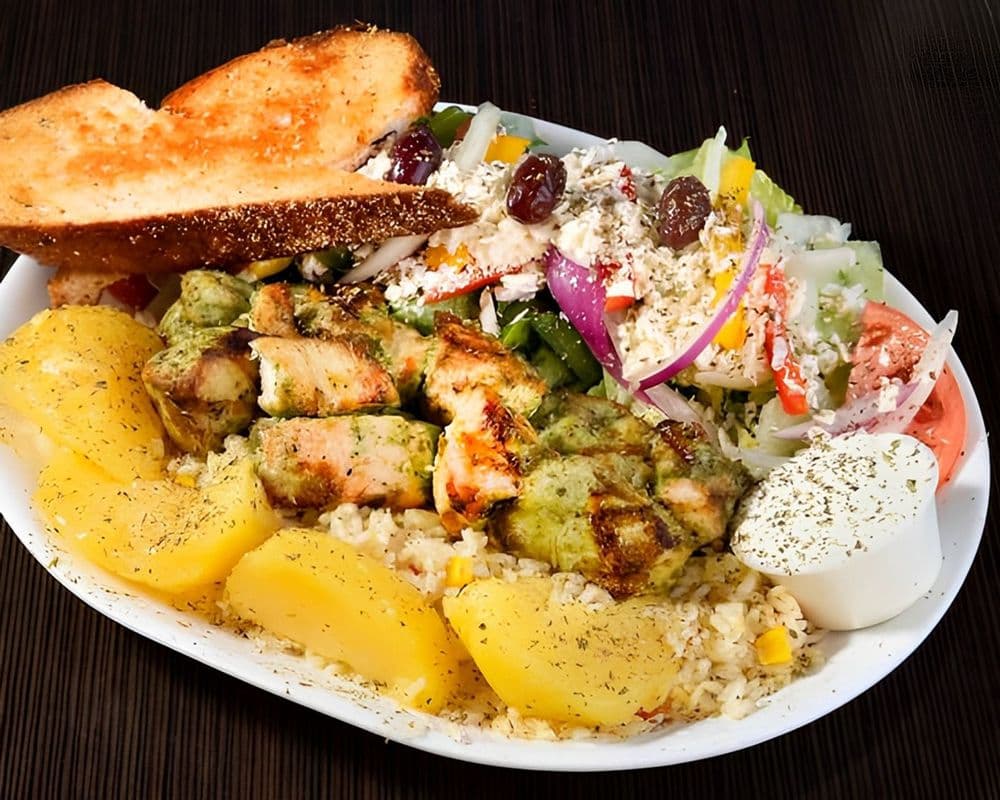 Chicken Souvlaki Dinner Buy One Get One Free